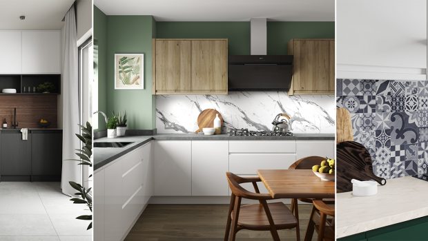 Statement Kitchen Splashback Ideas by Elliott Fairlie