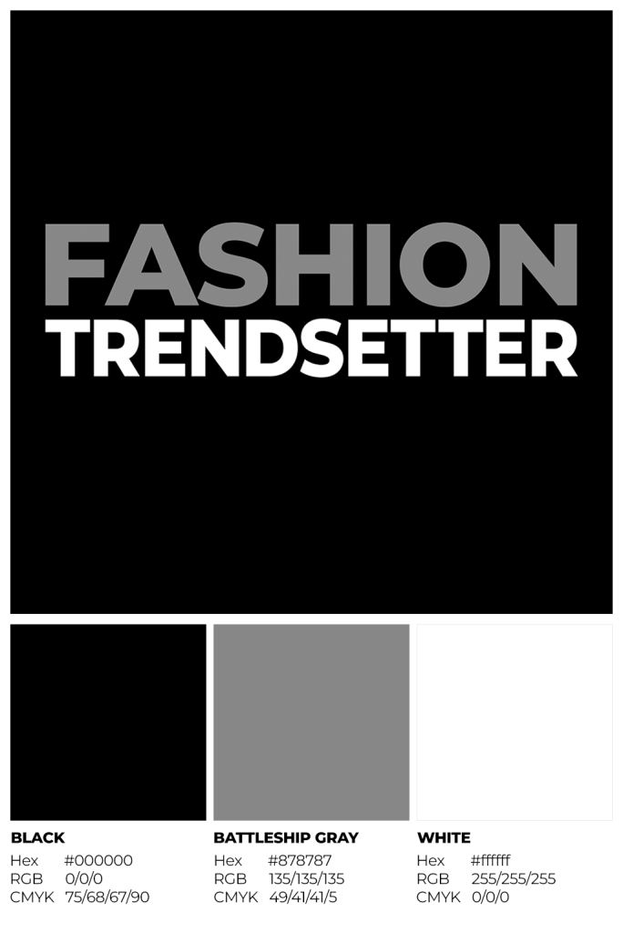 Fashion Trendsetter’s New Primary Logo Mono - Dark Color Guidelines
Designed by Efe Kaan GOKCEN, Editor-at-Large, © 2024 Fashion Trendsetter