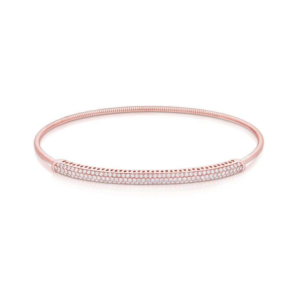 0.81 Carat Diamond Bangle Bracelet